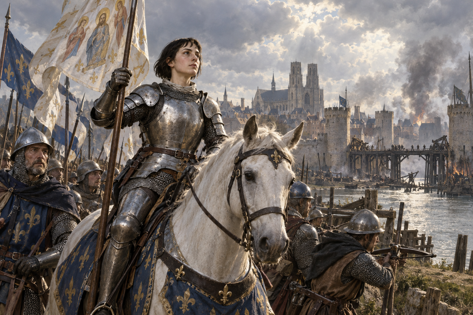 Jeanne d’Arc – bondflickan som gav Frankrike nytt hopp
